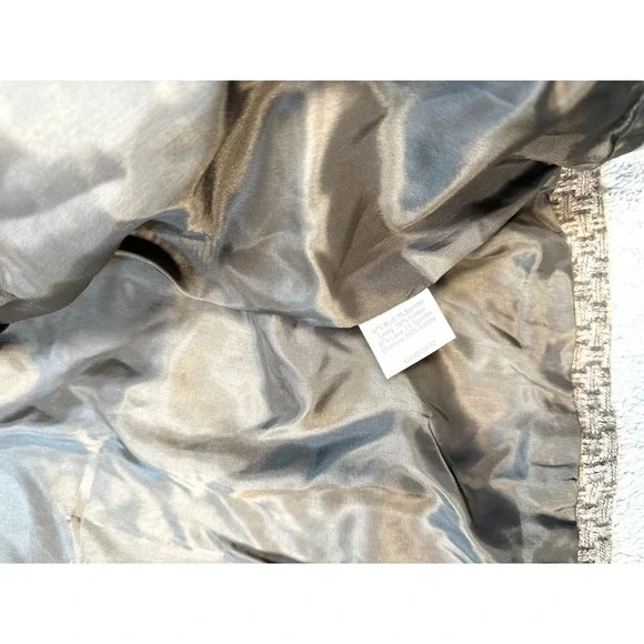 Icelandic Design 3/4 Sleeve Wool Jacket XL sweater sleeve Brown Tweed - Picture 11 of 11